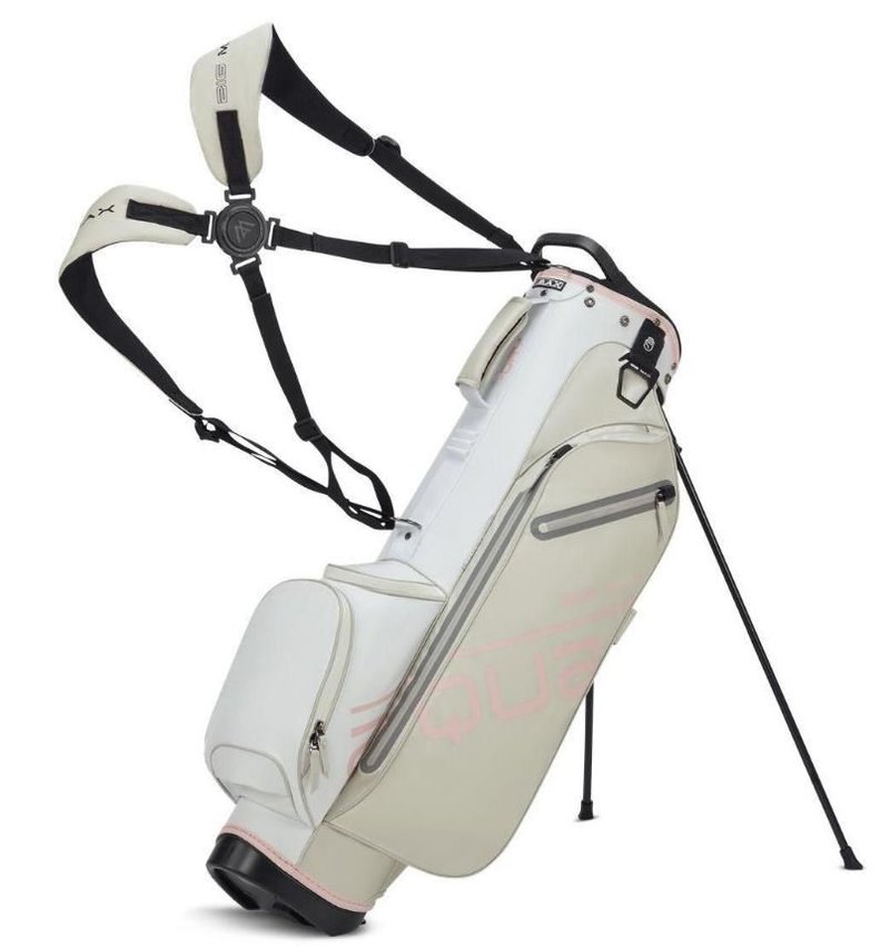 Big Max Aqua Seven H stand bag, bielo/biela/ružový