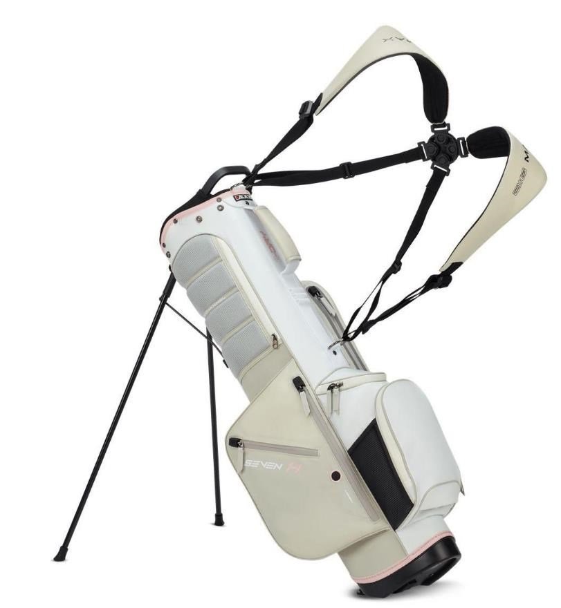 Big Max Aqua Seven H stand bag, bielo/biela/ružový