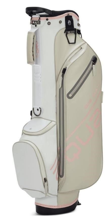 Big Max Aqua Seven H stand bag, bielo/biela/ružový