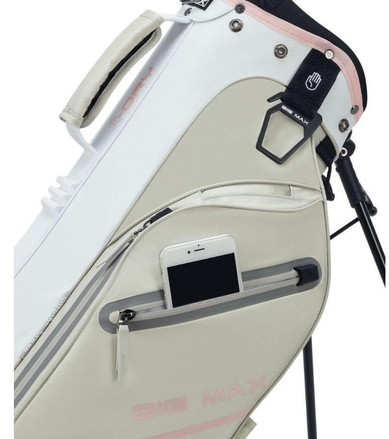 Big Max Aqua Seven H stand bag, bielo/biela/ružový