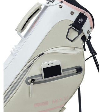 Big Max Aqua Seven H stand bag, bielo/biela/ružový
