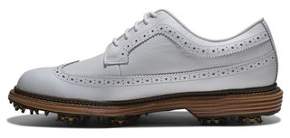 FootJoy Premiere Series Marquis pánske golfové topánky, biela/hnedá