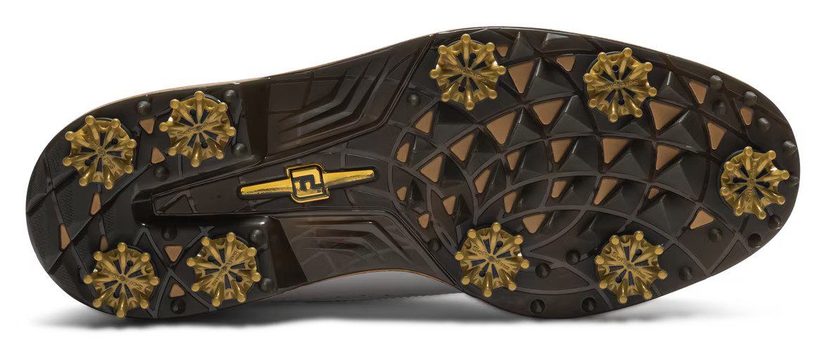 FootJoy Premiere Series Marquis pánske golfové topánky, biela/hnedá