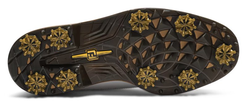FootJoy Premiere Series Marquis pánske golfové topánky, biela/hnedá