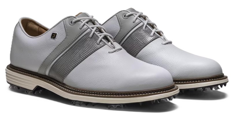 FootJoy Premiere Series Packard pánske golfové topánky, bílo/šedé