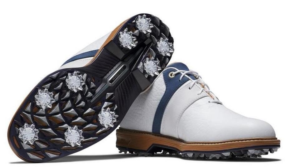 FootJoy Premiere Series Packard pánske golfové topánky, bílo/modré