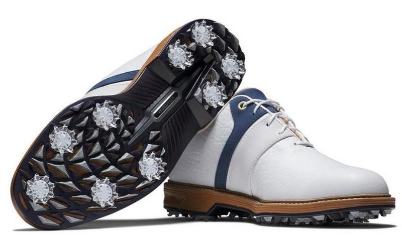 FootJoy Premiere Series Packard pánske golfové topánky, bílo/modré