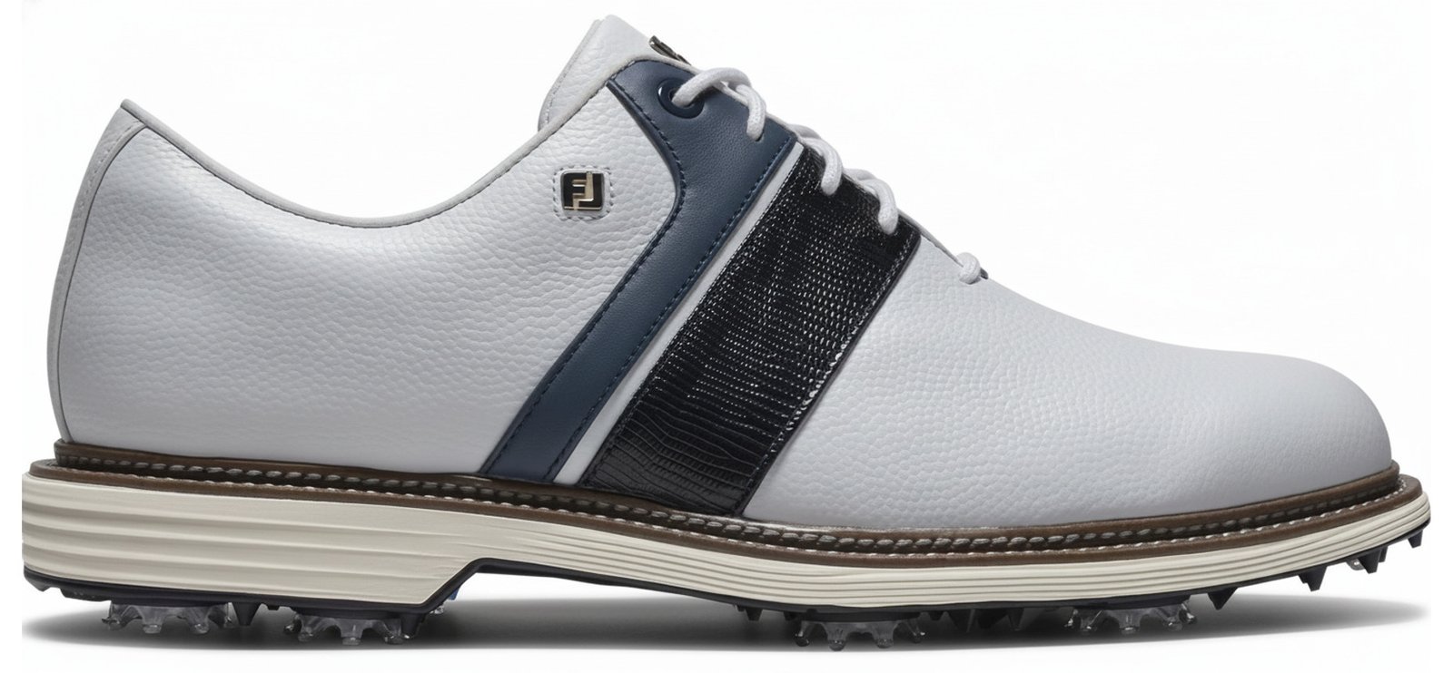 FootJoy Premiere Series Packard pánske golfové topánky, bílo/modré