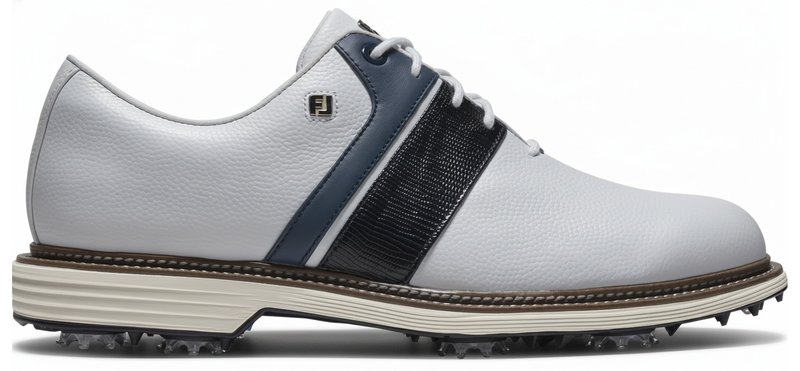 FootJoy Premiere Series Packard pánske golfové topánky, bílo/modré