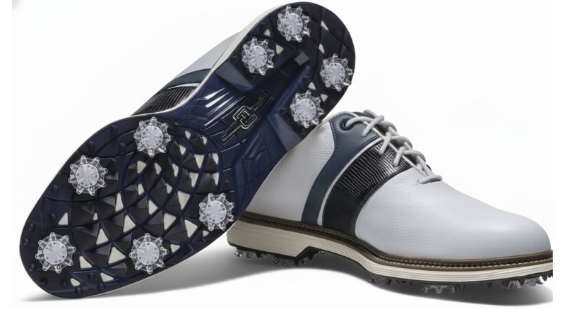 FootJoy Premiere Series Packard pánske golfové topánky, bílo/modré