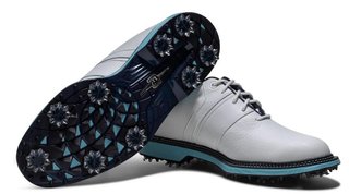 FootJoy Premiere Series Packard pánske golfové topánky, bílo/modré