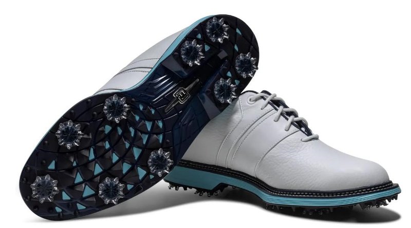 FootJoy Premiere Series Packard pánske golfové topánky, bílo/modré