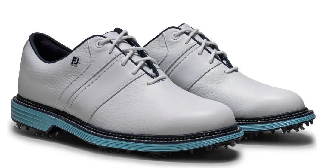 FootJoy Premiere Series Packard pánske golfové topánky, bílo/modré