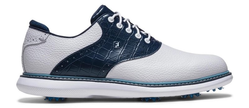 FootJoy Traditions pánske golfové topánky, bílo/modré
