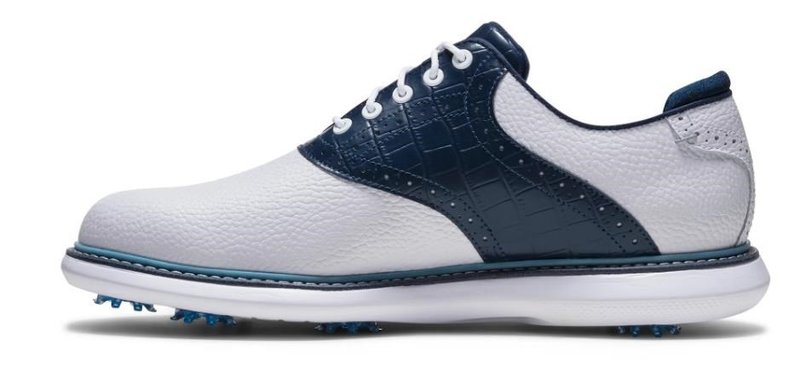 FootJoy Traditions pánske golfové topánky, bílo/modré