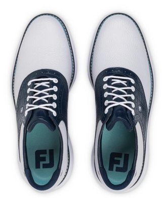 FootJoy Traditions pánske golfové topánky, bílo/modré