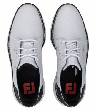 FootJoy FootJoy Traditions Spikeless pánske golfové topánky, bílo/čierne
