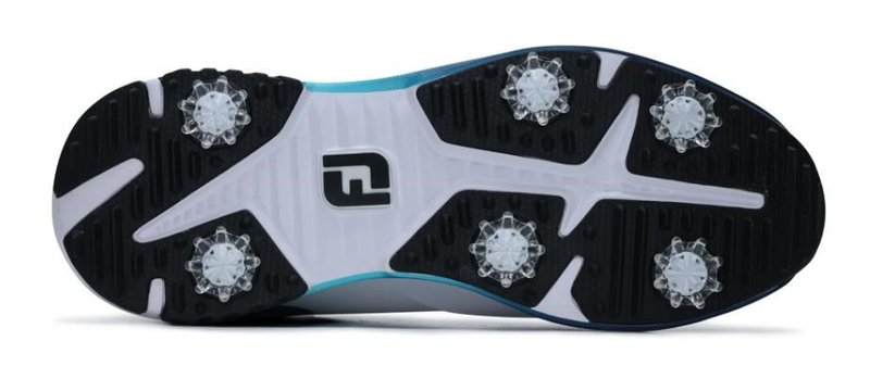 FootJoy Tour Rival pánske golfové topánky, bílo/modré