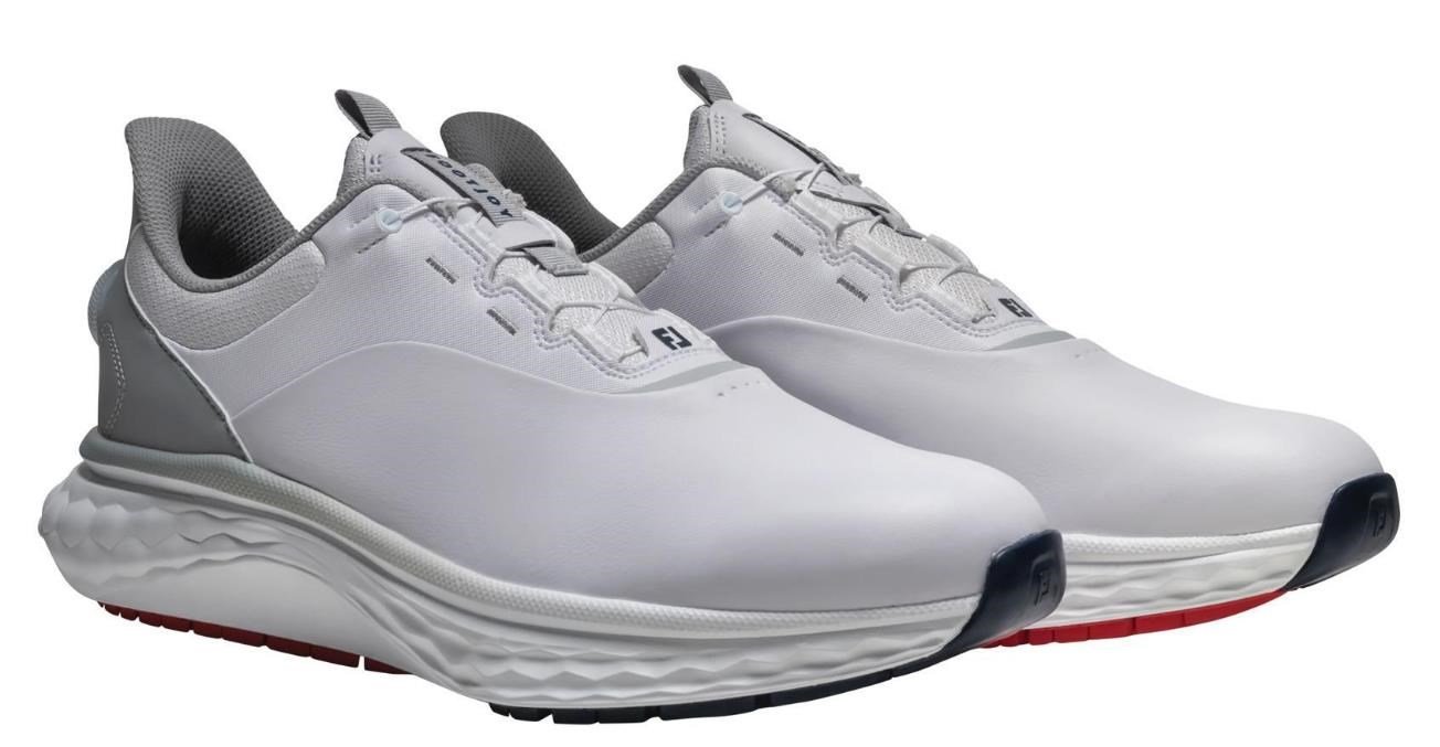 FootJoy Quantum BOA pánske golfové topánky, bílo/šedé