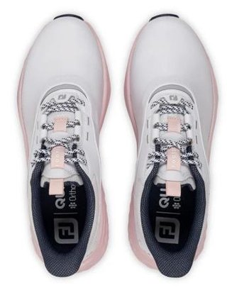 FootJoy Quantum dámske golfové topánky, bielo/ružové
