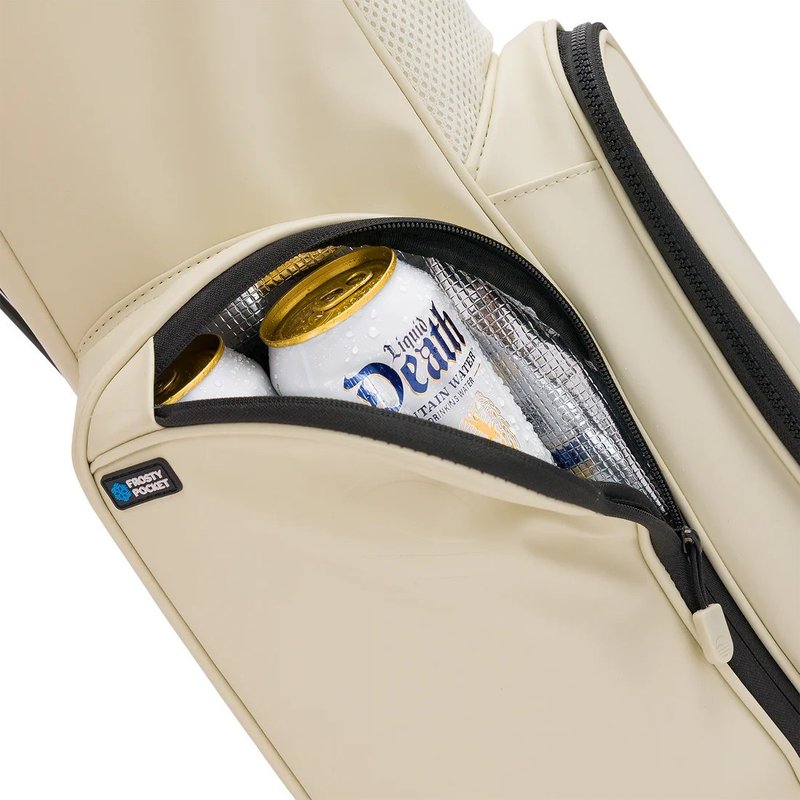 Sunday Golf El Camino S-Class pencil bag, krémový