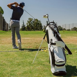 Sunday Golf Ryder S-Class stand bag, biely