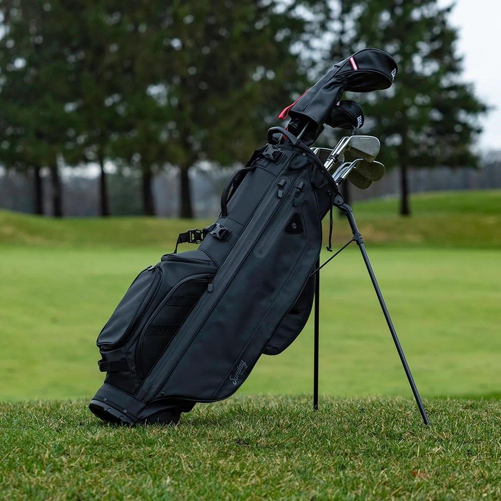 Sunday Golf Storm Ryder stand bag, čierny