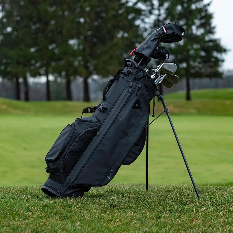 Sunday Golf Storm Ryder stand bag, čierny