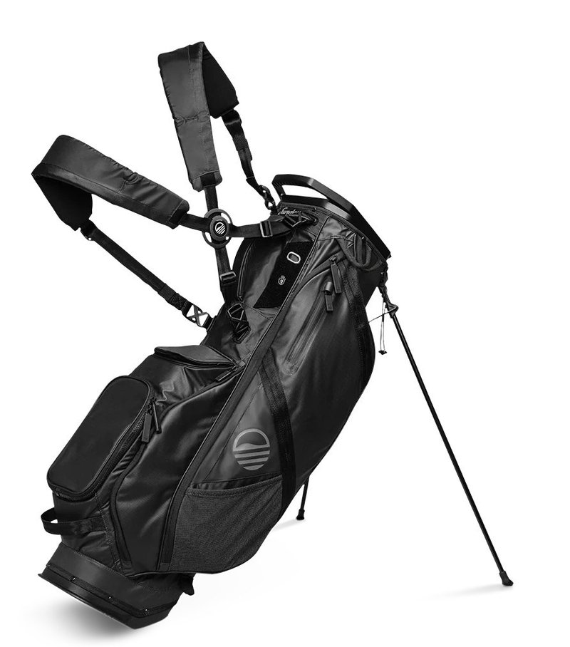 Sunday Golf Ranger stand bag, čierny