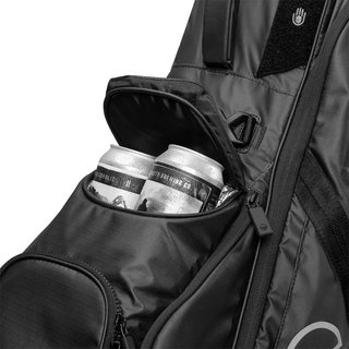 Sunday Golf Ranger stand bag, čierny