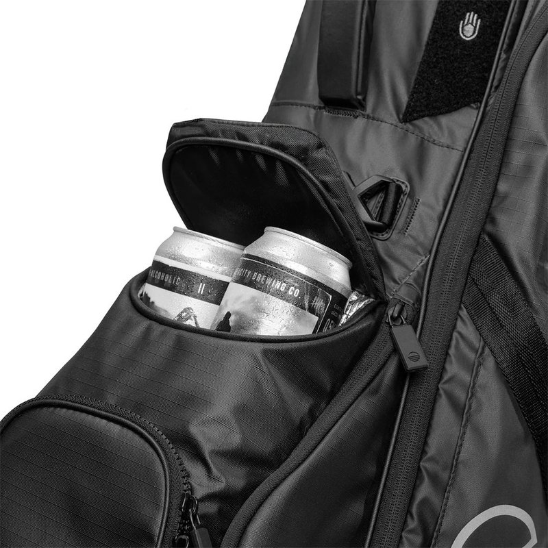Sunday Golf Ranger stand bag, čierny