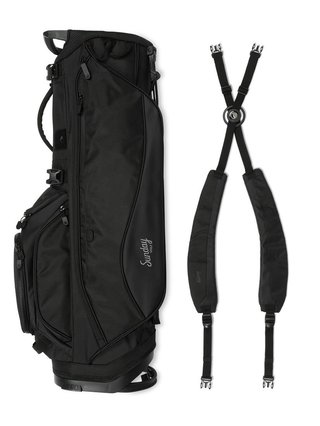 Sunday Golf Ryder 14 way stand bag, čierny