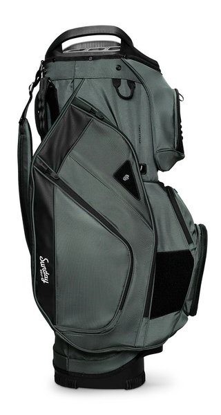 Sunday Golf Big Rig cart bag, midnight green