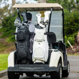 Sunday Golf Big Rig S-Class cart bag, biely
