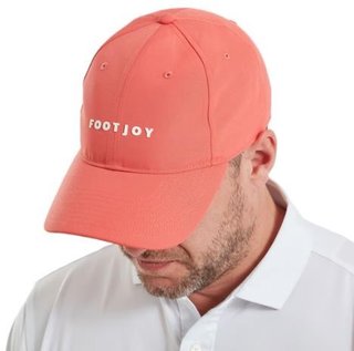 FootJoy FJ Fashion golfová šiltovka, nantucket red/white