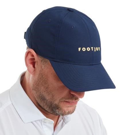 FootJoy FJ Fashion pánska kšiltovka, navy with sunshine