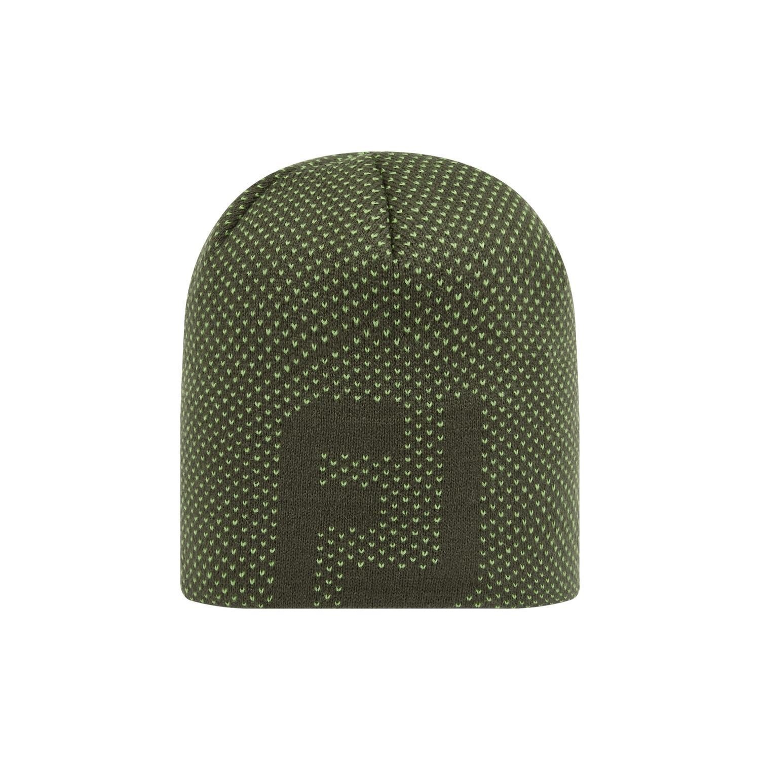 FootJoy FJ Dot Jacquard zimná čepica, olive/acid green
