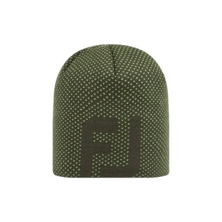 FootJoy FJ Dot Jacquard zimná čepica, olive/acid green