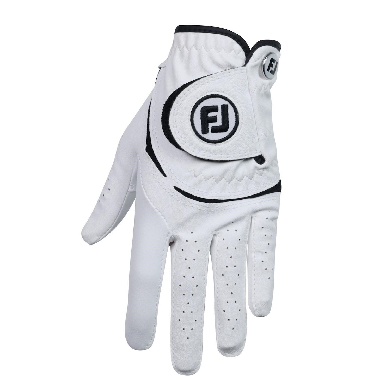 FootJoy FJ Junior detská golfová rukavica, biela