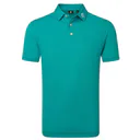 FootJoy Stretch Pique Solid pánske polo, tile blue