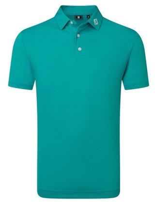FootJoy Stretch Pique Solid pánske polo, tile blue