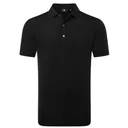 FootJoy Lisle Solid pánske polo, čierne