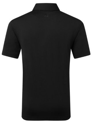 FootJoy Lisle Solid pánske polo, čierne
