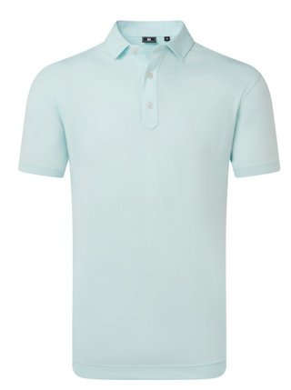 FootJoy Lisle Solid pánske polo, ice blue