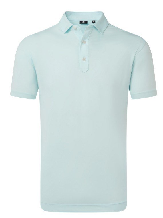 FootJoy Lisle Solid pánske polo, ice blue