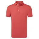 FootJoy Lisle Solid pánske polo, nantucket red
