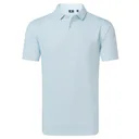 FootJoy Modernist Geo Pique pánske polo, white/ice blue