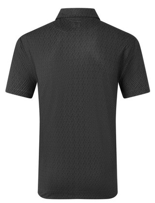 FootJoy Modernist Geo Pique pánske polo, charcoal/black