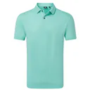 FootJoy Modernist Geo Pique pánske polo, blue reef/sea glass