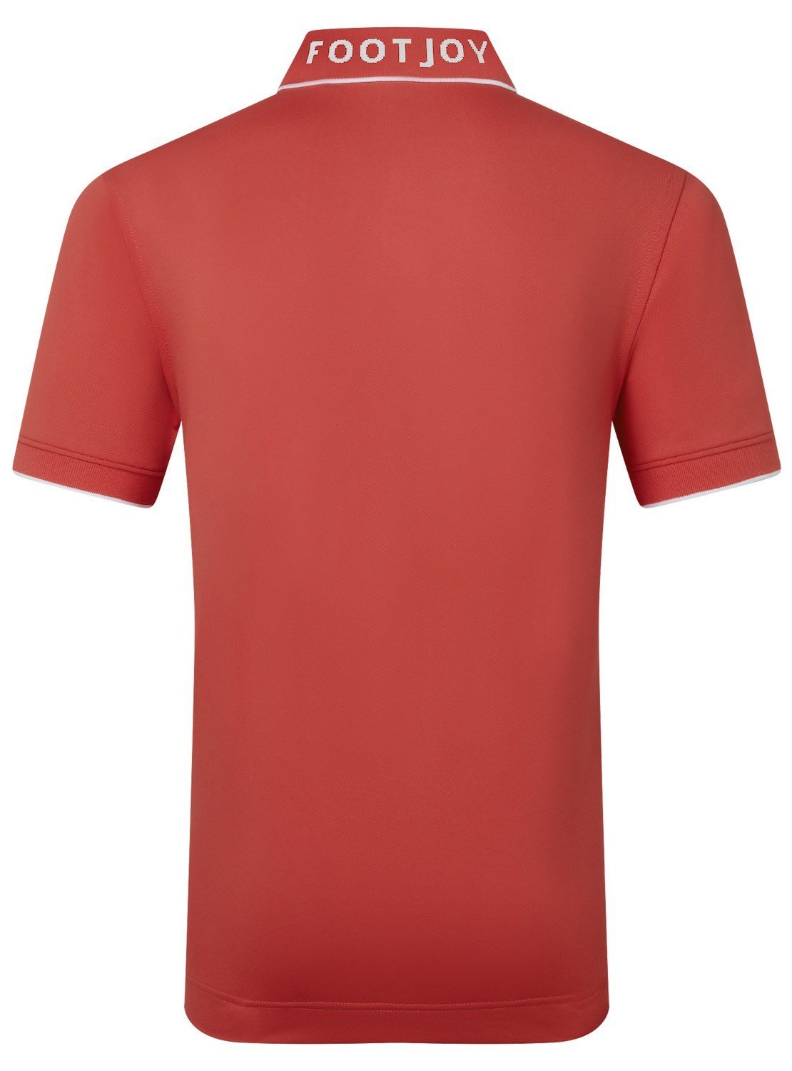 FootJoy FJ Wordmark Pique pánske polo, nantucket red